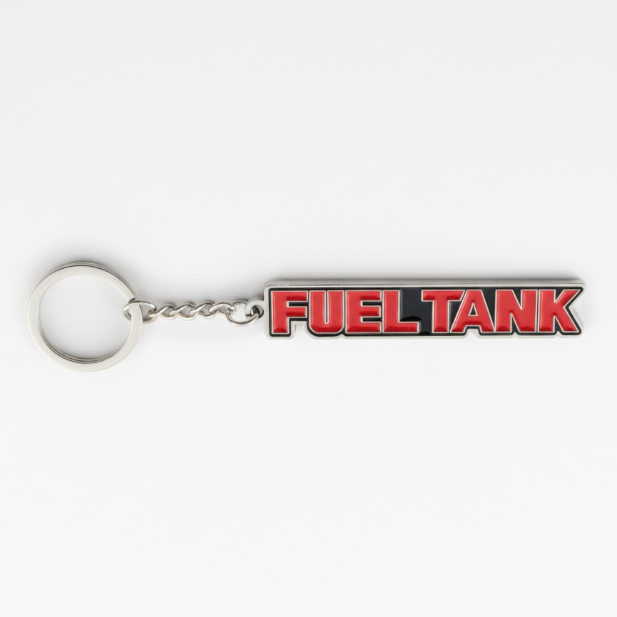 Enamel keyring